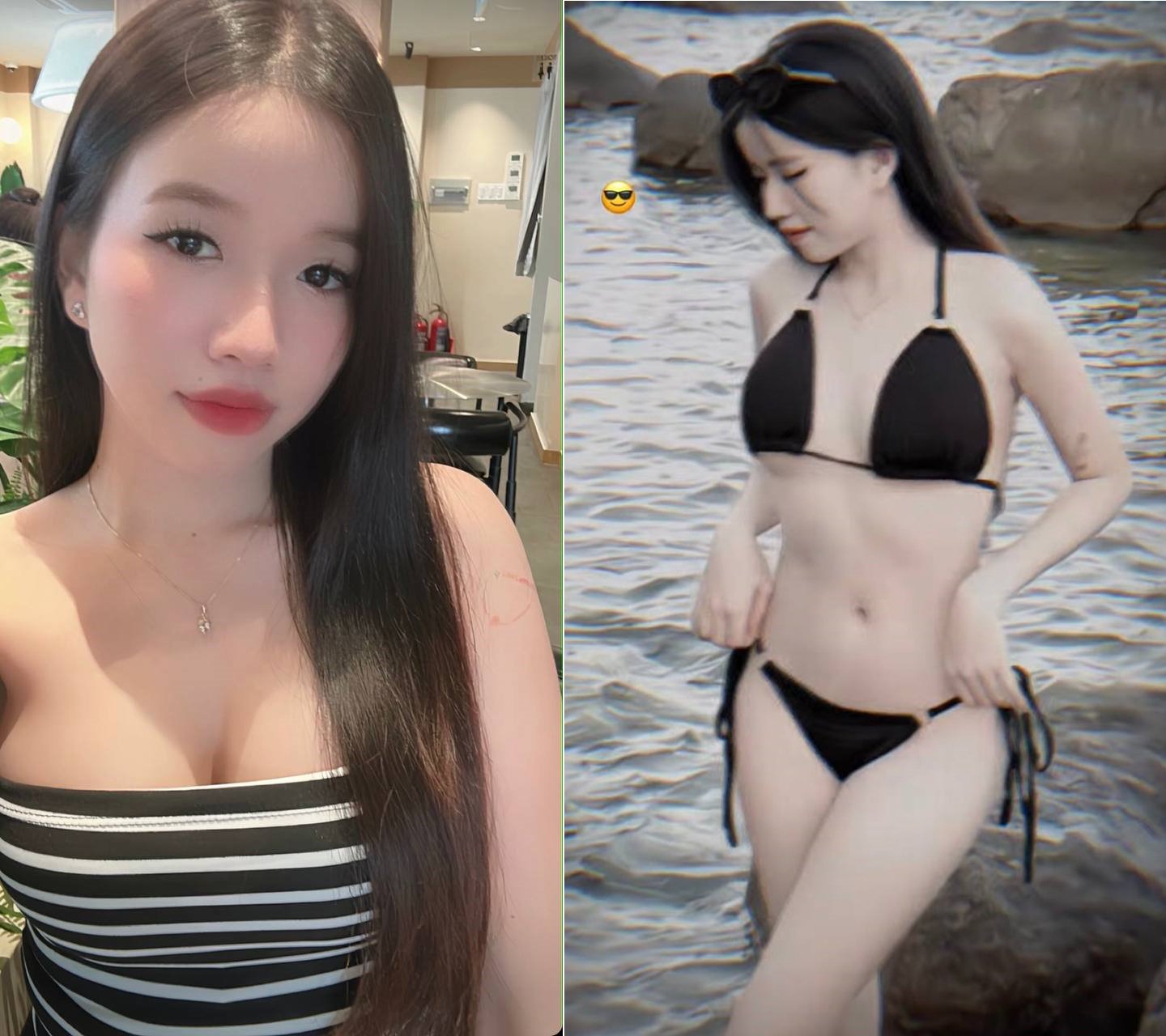 Gái xinh 1 mí đi du lịch bị nện cho nát bím