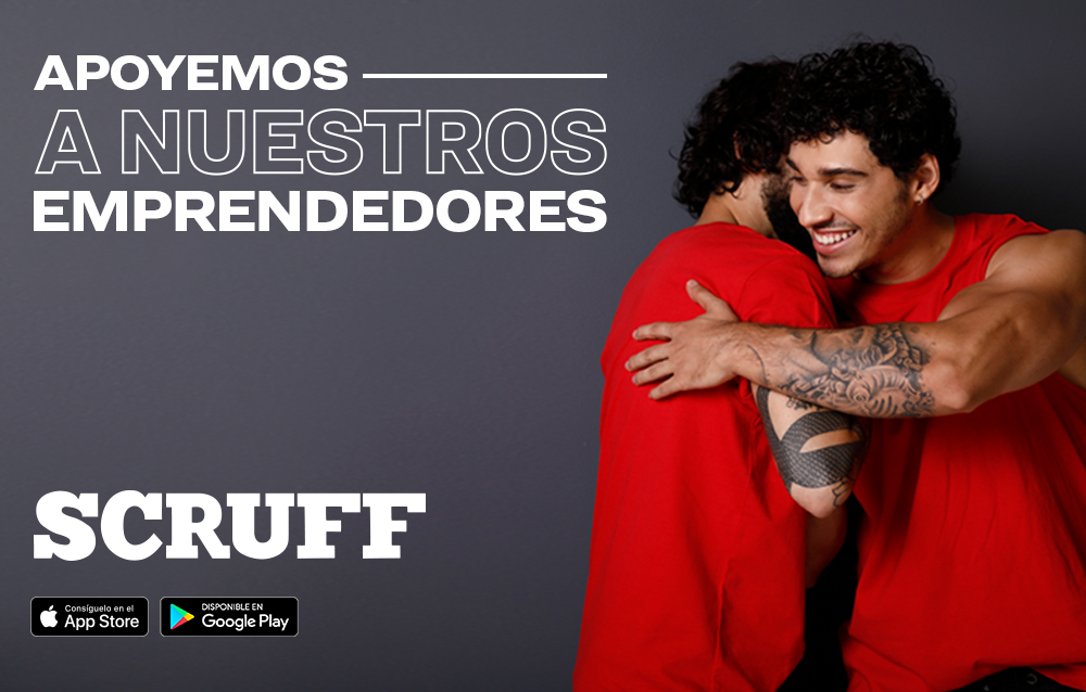 “Chico SCRUFF” – “HOSTING” – “Apoyo a emprendedores” – “Eventos digitales” Todo lo que hace SCRUFF para entretener y ayudar a la comunidad