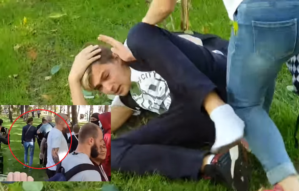 Doloroso video Joven gay atacado por una multitud homofóbica