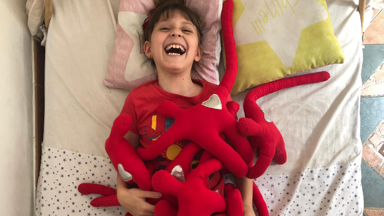 Los Abrazadores que ayudarán a escribir un libro para niños sobre el VIH