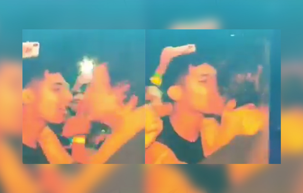 Video del beso gay prohibido entre cantante de 1975 y joven árabe